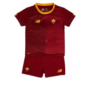 AS Roma babykläder Hemmatröja barn 2022-23 Korta ärmar (+ Korta byxor)
